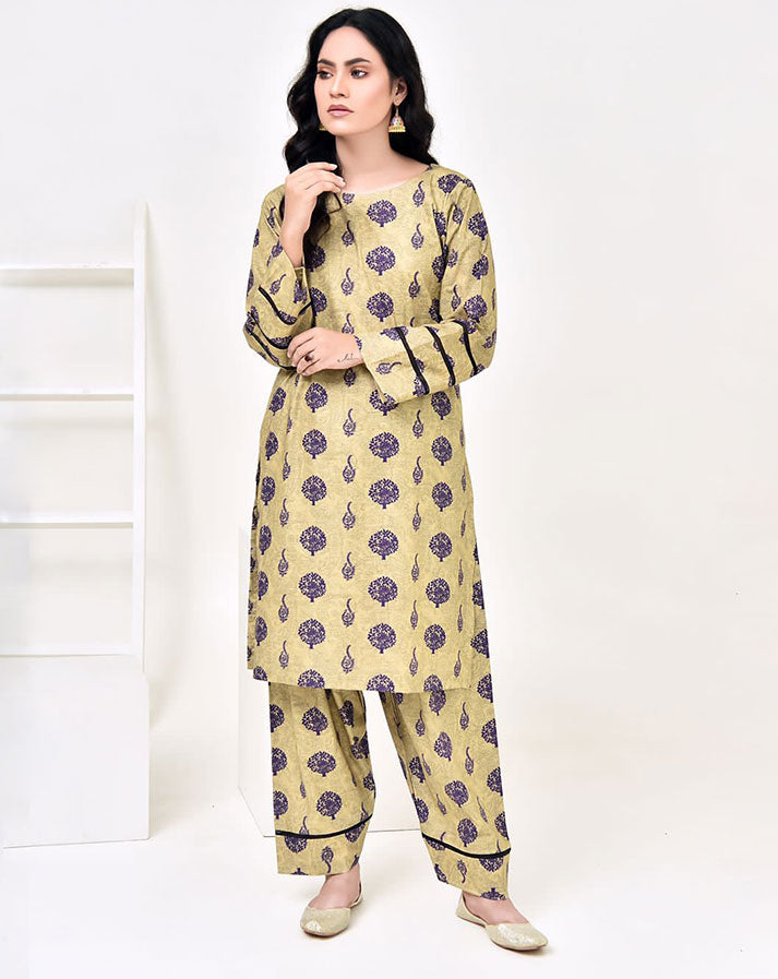 Top Quality 3-pcs STITCHED ( SLUB KHADDAR )