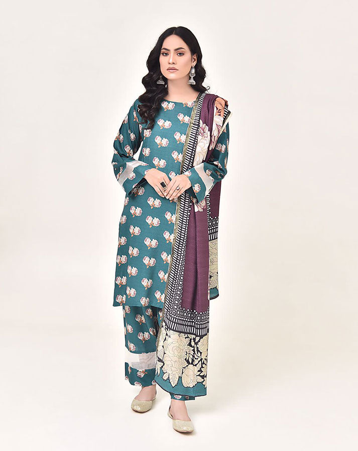 Top Quality 3-pcs STITCHED ( SLUB KHADDAR )